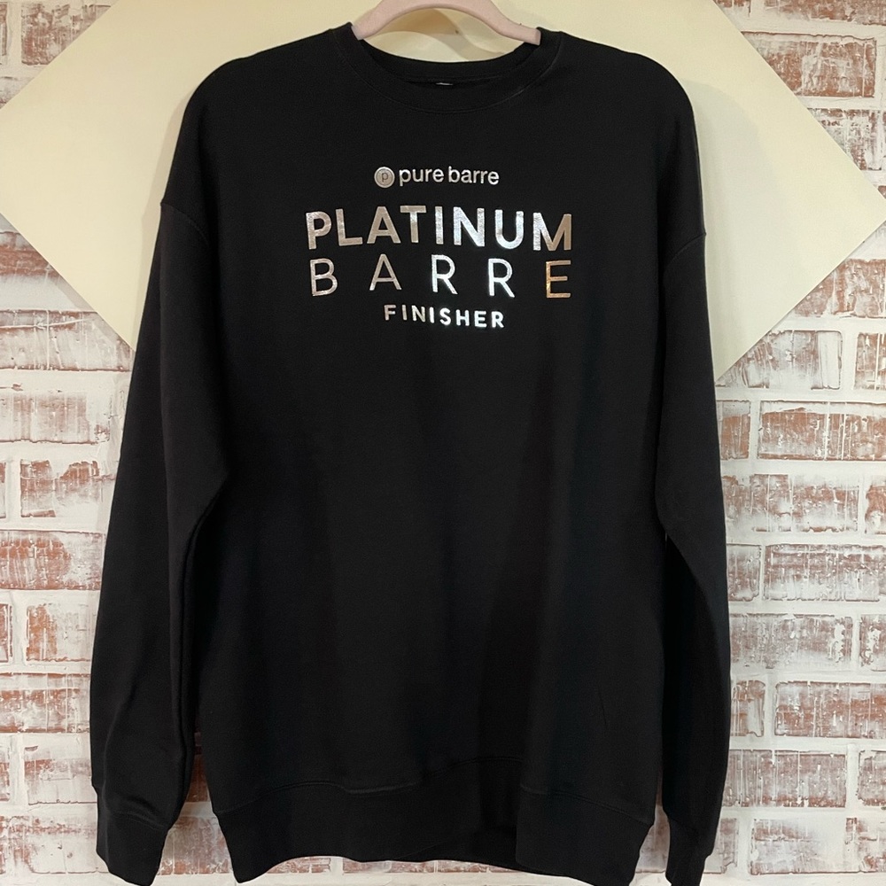 PureBarre Sweatshirt Size Adult Medium